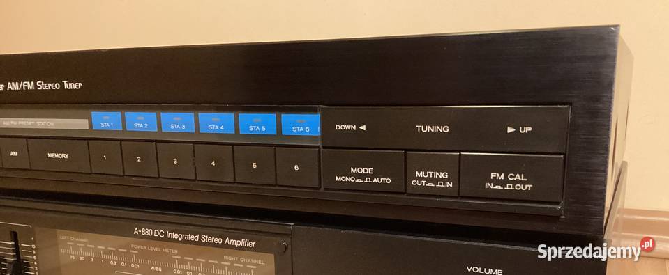Tuner Radio Odbiornik TEAC T717 SPRAWNY Gdynia sprzedam