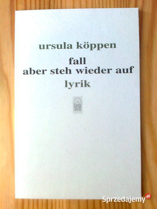 Ursula Koppen Lyrik miękka sprzedam