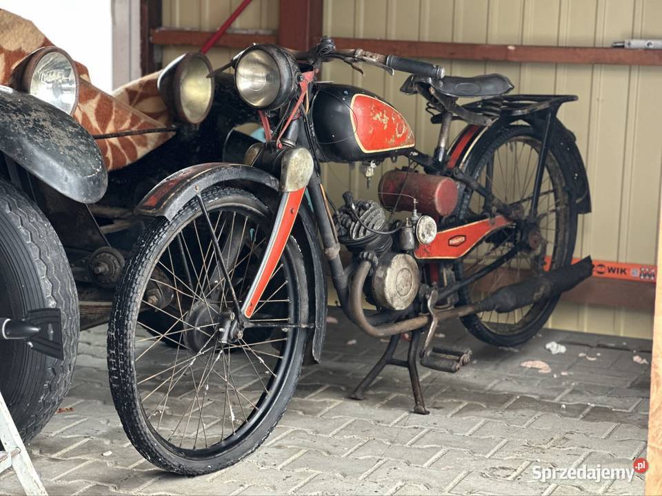 Zabytkowy motocykl Phanomen 98 Sachs 1939 Wisła Mała sprzedam