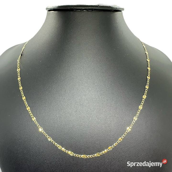 Nowy złoty łańcuszek pr 585 159g Długość 45 złoto warmińsko-mazurskie Elbląg sprzedam