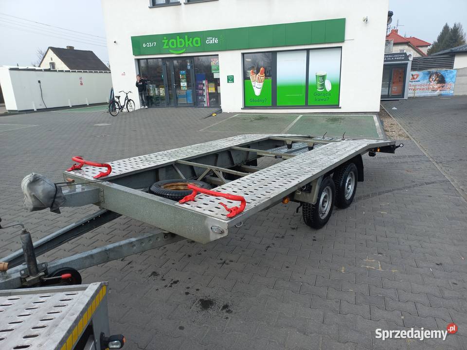 Przyczepa laweta ciężarowa WELCO 2700DMC Stęszew sprzedam