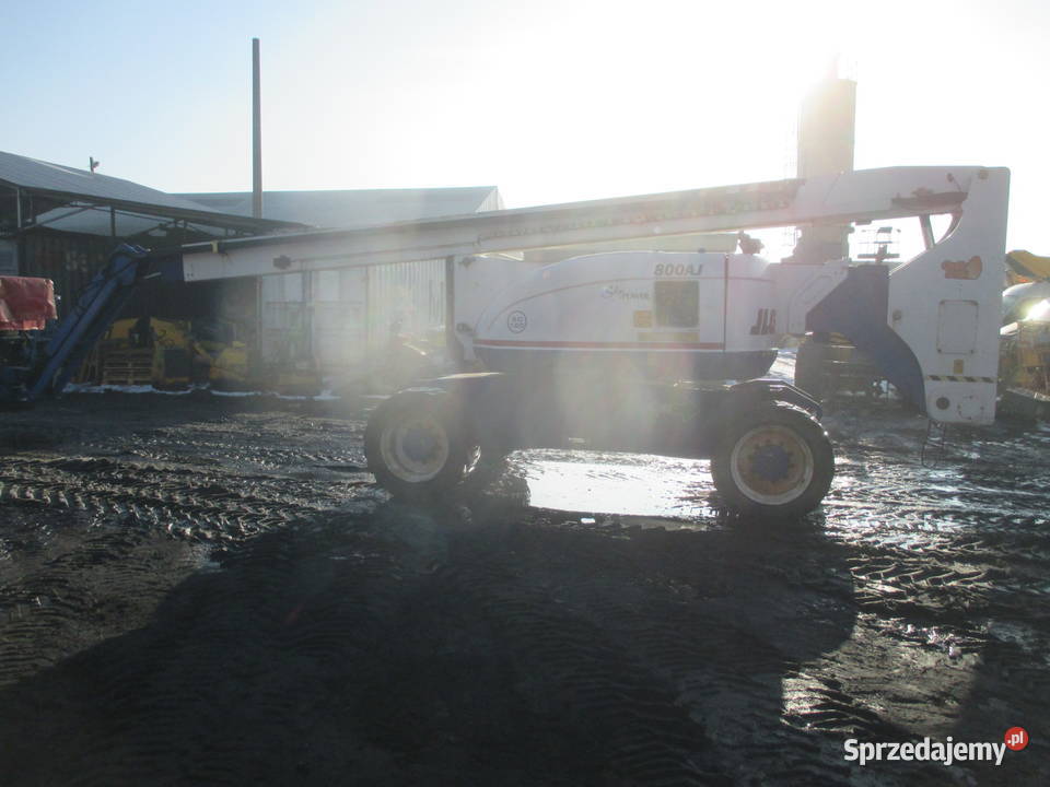 Podnośnik koszowy przegubowy 265 m JLG 800AJ Maszyny budowlane wielkopolskie Pleszew