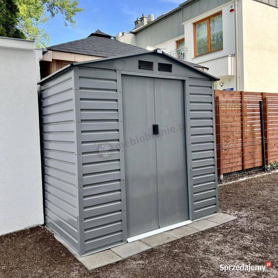 Domek narzędziowy ogrodowy blaszak blaszany na Kraków