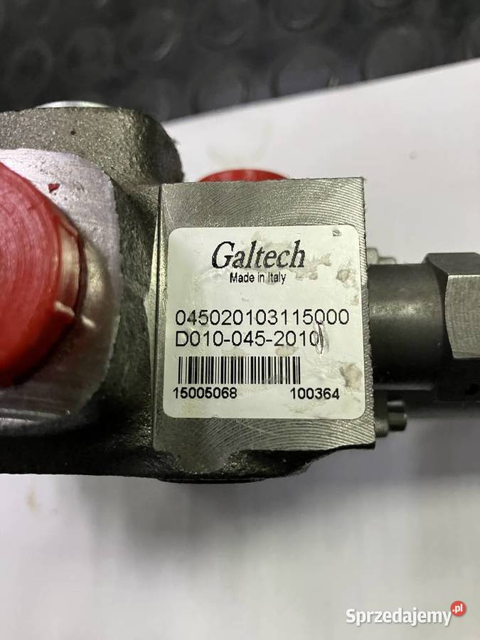 Rozdzielacz hydrauliczny 2 sekcyjny Q45 60Lmin Kożuchów