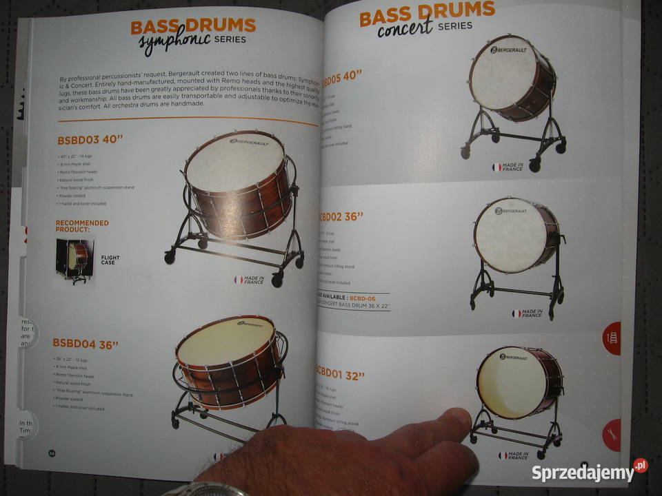 Bergerault Professional Percussions Catalog Kępice
