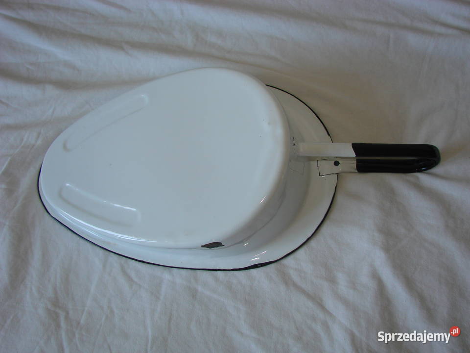 emaliowana kaczka szpitalna PRL Antyki, Sztuka, Kolekcje Pruszcz Gdański