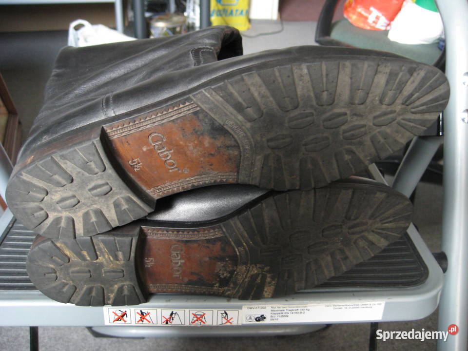 Kozaki oficerki skórzane damskie Gabor rozmiar skóra Kraków