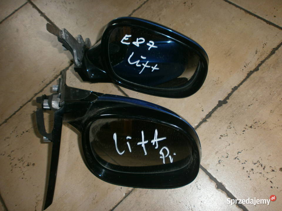 BMW E87 LIFT LUSTERKO 720845 PRAWE LEWE lusterka zewnętrzne lubuskie Zielona Góra