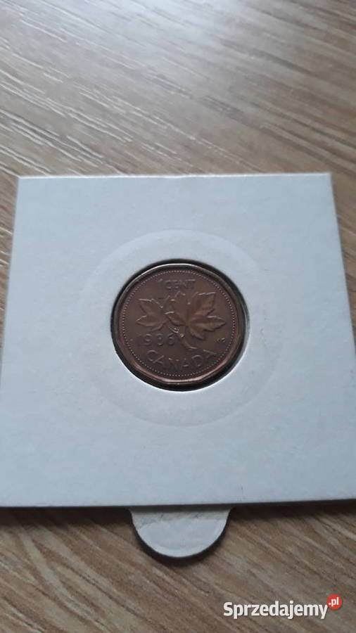 1 Cent Kanada 1986 r wielkopolskie Konin