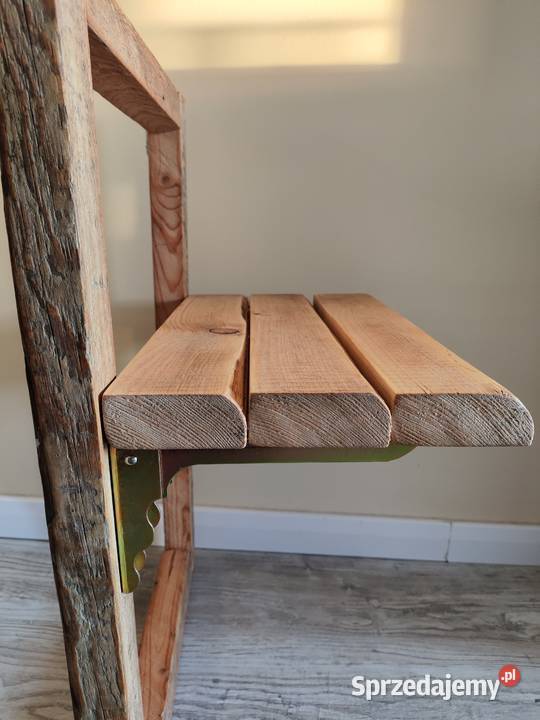 Składany drewniany stolik balkonowy wielkopolskie