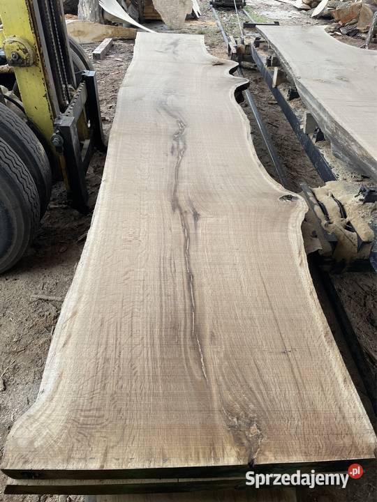 Monolit dąb 400x100x10 stół blat bale foszty Przysucha