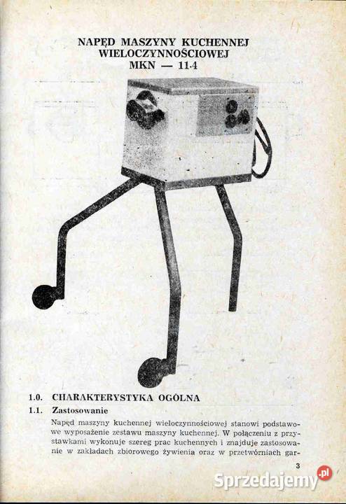Maszyna kuchenna MK robot PredomMesko inne małopolskie Kraków