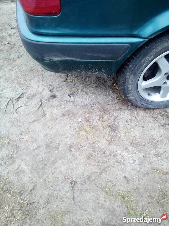 audi 80 b4 zielona zderzak tylny