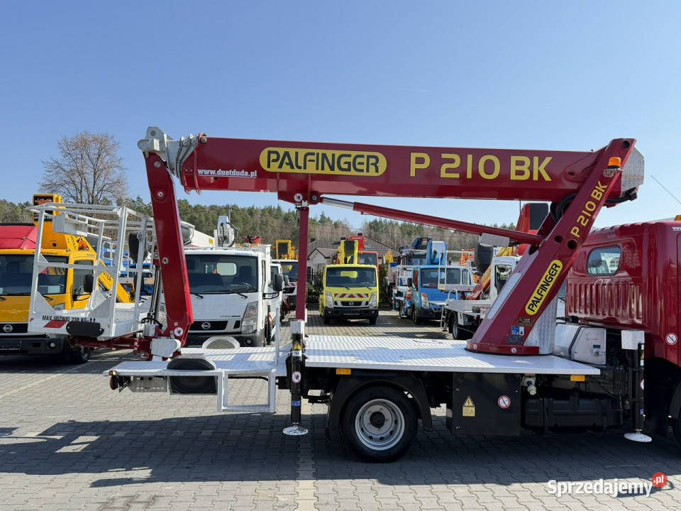 Nissan Cabstar Zwyżka Podnośnik Koszowy pełny VAT Widełki
