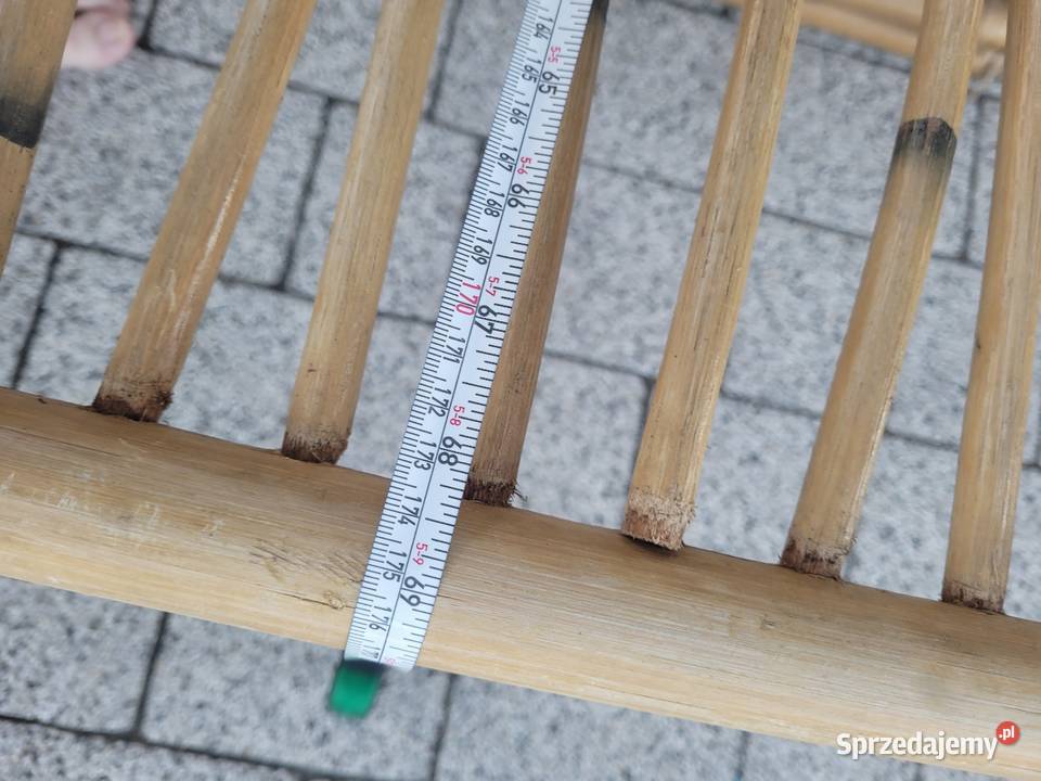 Leżak fotel leżanka rattanowa kujawsko-pomorskie Osielsko sprzedam