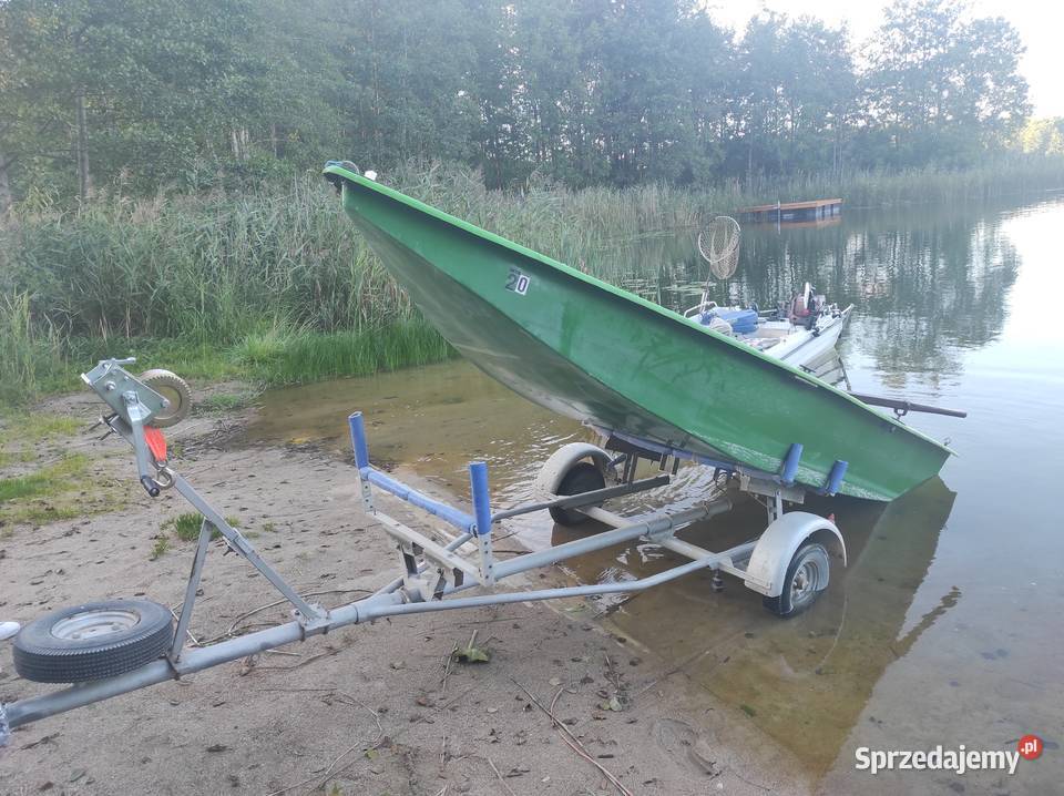 Sprzedam łódkę 4m z przyczepką Suwałki