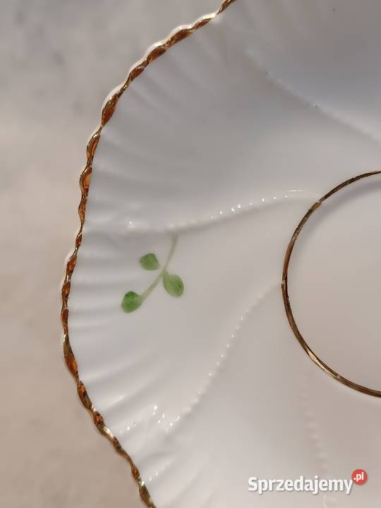 Kolekcjonerska Filiżanka Różyczki Duet Biała Wałbrzych sprzedam