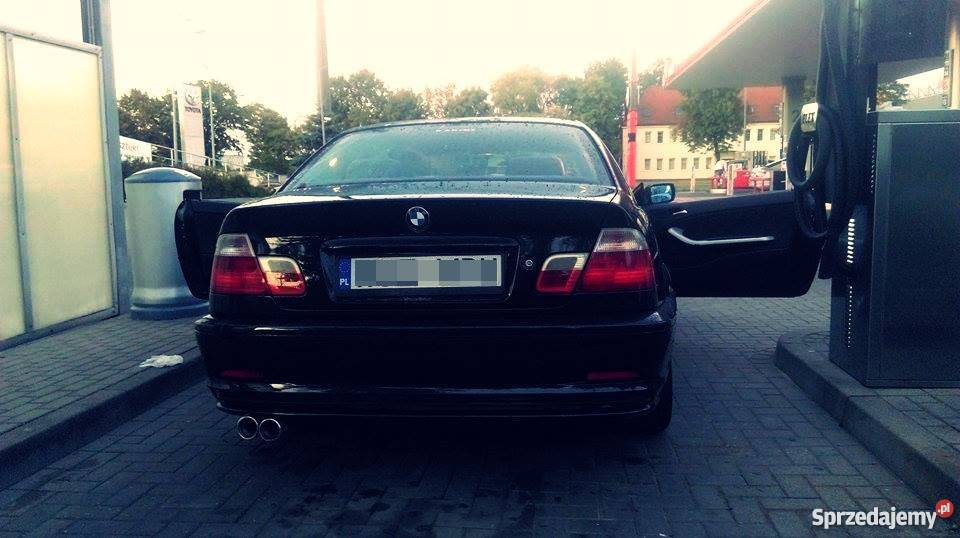 BMW e46 28 BenzynaOpłaty na Gleba Seria 3 Gdańsk sprzedam