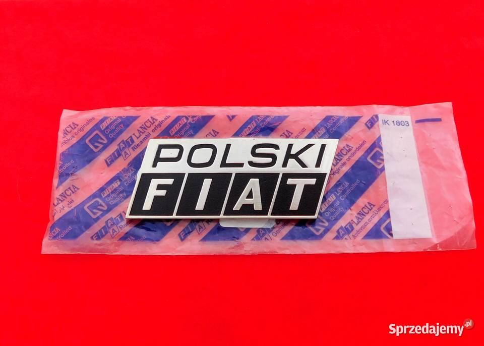 NOWY emblemat znaczek logo Polski Fiat 126p 126 Tarnów sprzedam