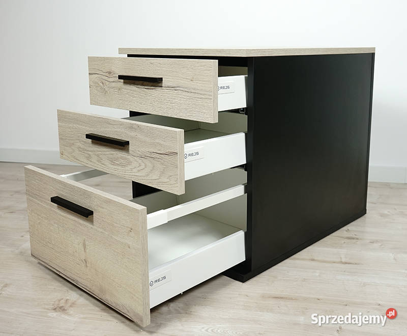 Biurko Neptun kontenerek Halifax biały 160 Biłgoraj