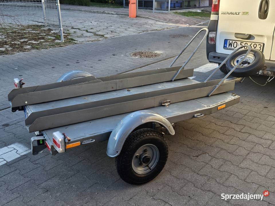 Przyczepka motocyklowa uniwersalna platforma NRD sprzedam