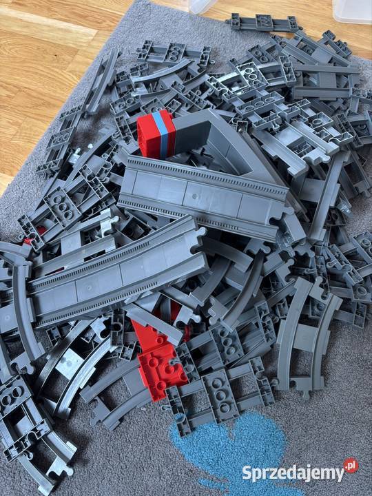 LEGO Duplo tory kolejowe ogromny zestaw Katowice sprzedam