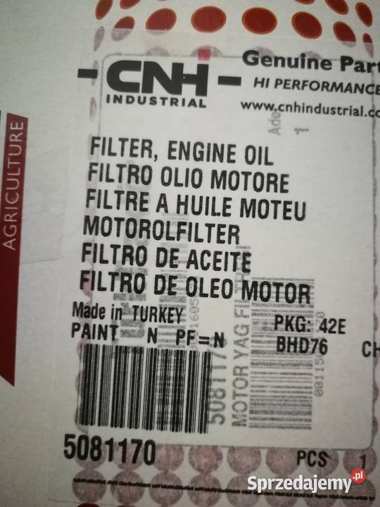 Filtr oleju silnikowego 5081170 Szczecin