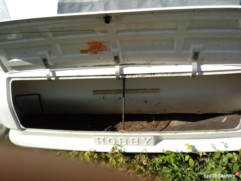 Bakista do przyczepy kempingowej używana Wapnica