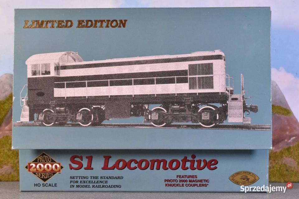 LIFELIKE lokomotywa USA spalinowa H0 nie PKP Kolekcje Warszawa