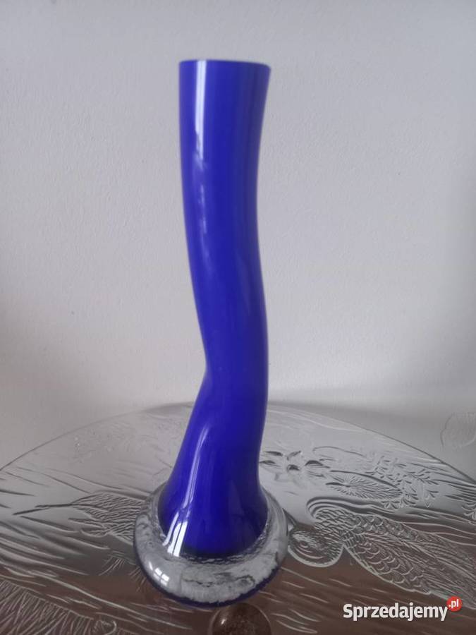 Wazon kobaltowy Swing Wazony Wyposażenie wnętrz Toruń