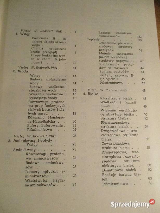 Zarys chemii fizjologicznej Harper medycyna Łódź sprzedam