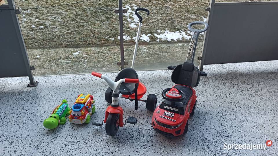 Rower dziecięcy pchacz samochód zabawki śląskie Bielsko-Biała