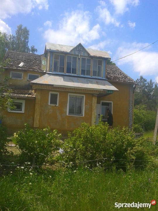 Dom w Borach Tucholskich rzeki Wda Czarne