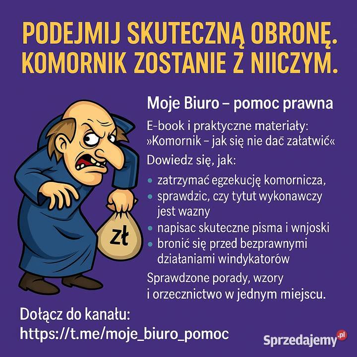 Masz problem z komornikiem Pomogę Ci się obronić lubelskie Lublin