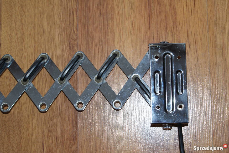 Lampa ścienna nożycowa loft vintage mazowieckie Warszawa