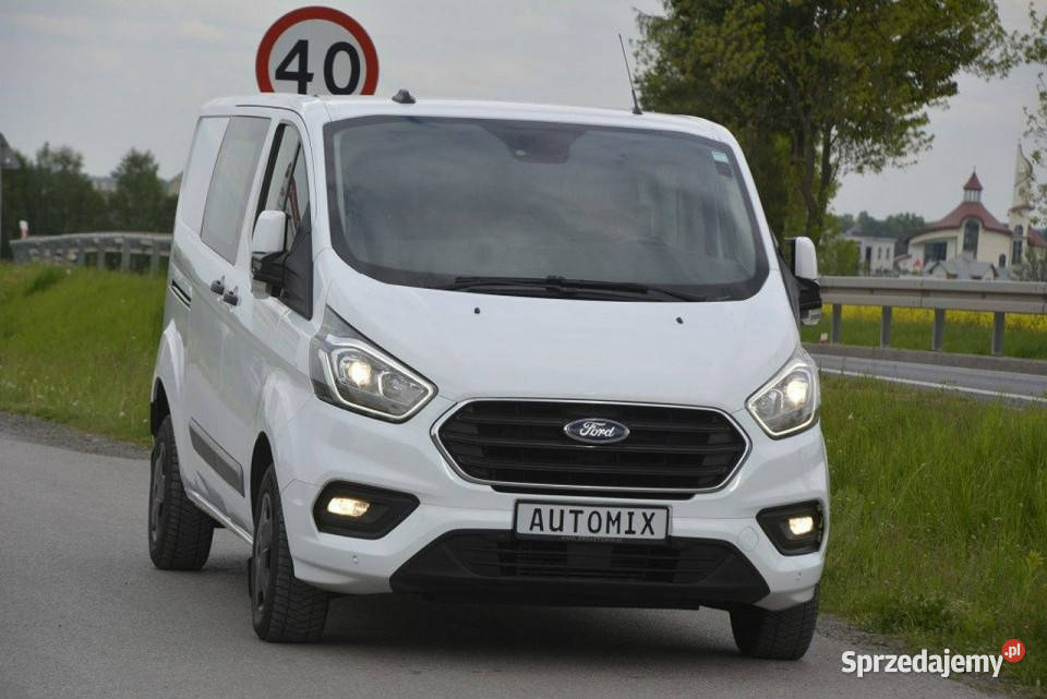 Ford Transit Custom 20EcoBlue brygadówka elektryczne lusterka podkarpackie Sędziszów Małopolski sprzedam