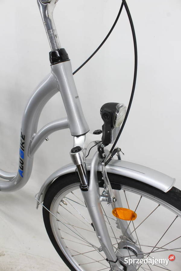 Amortyzowany rower damski ALUBIKE 7 biegów Koła Miejskie Milicz sprzedam