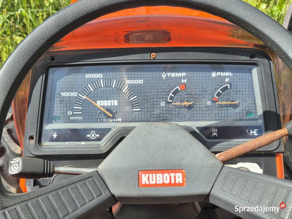 Traktorek traktor KUBOTA X20D 20 44 Skrzynia biegów Manualna Małuszyn