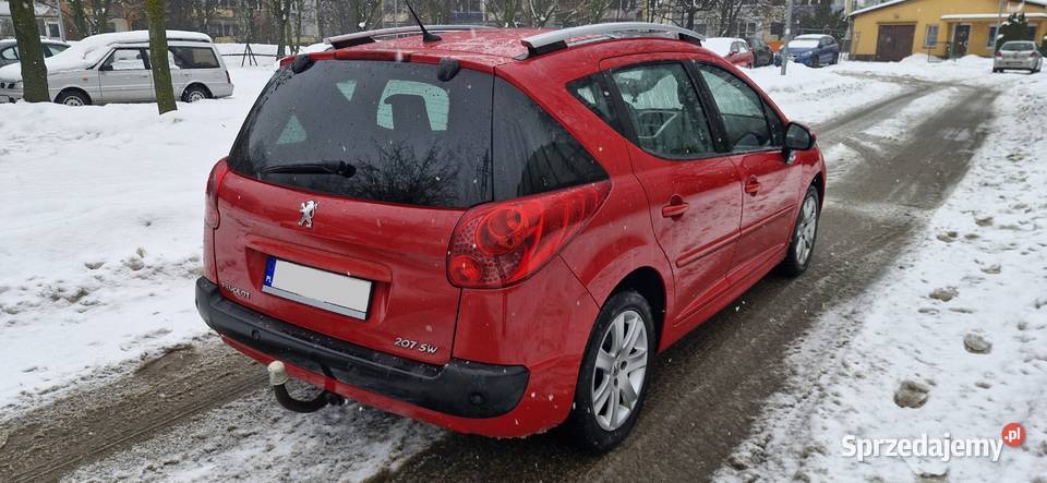 Peugeot 207 SW 16HDI 2009r URBAN MOVE Samochody osobowe Gdańsk