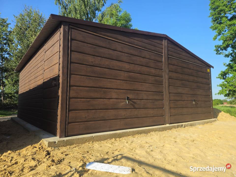 6x55 Garaze Blaszane Garaż Blaszany Blaszak Sprzedaż Busko-Zdrój