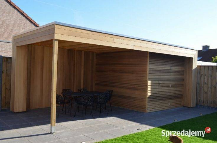 Altana ogrodowa drewutnia 6x3 Katowice sprzedam