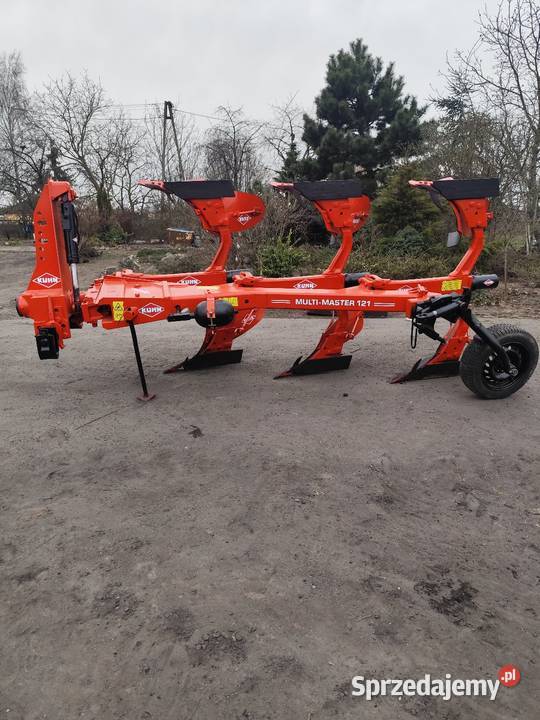 Pług obrotowy Kuhn 3 skibowy zabezpieczenie Żychlin sprzedam