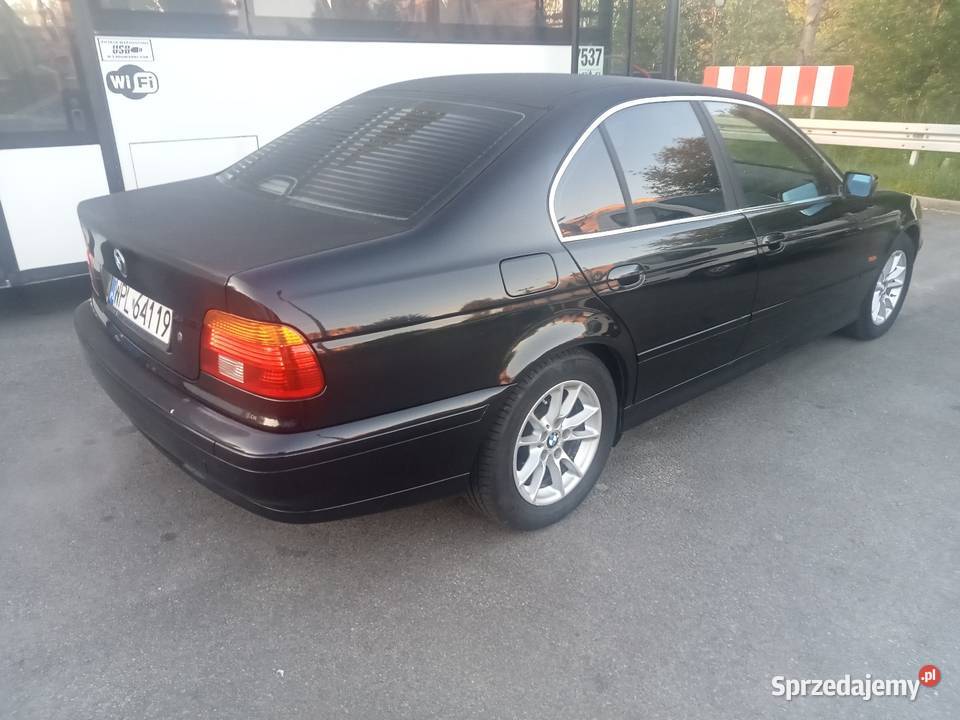BMW E39 525i benzynaLPG ładna światła przeciwmgielne Płock