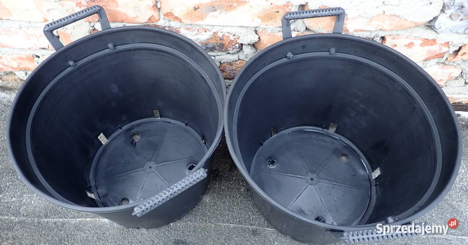 Doniczki produkcyjne 20 L 36 20L z uchwytami Siewierz