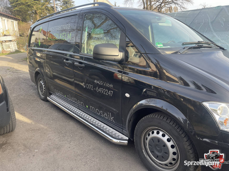 Progi Mercedes Viano orurowanie boczne stopnie Pasłęk sprzedam