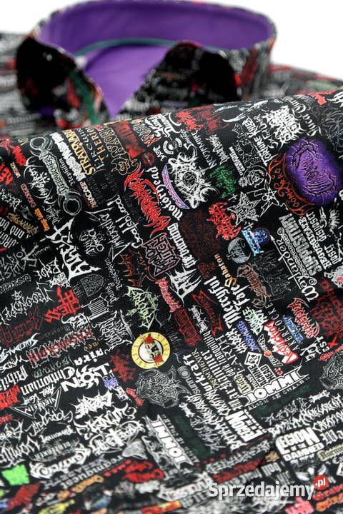 DANIEL BESSI Koszula Męska Fb056 Zespoły Ostrów Wielkopolski