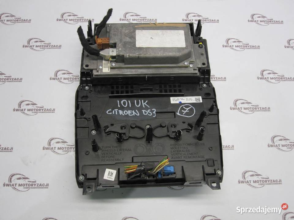 CITROEN DS3 10r panel klimatyzacji radia sprzedam