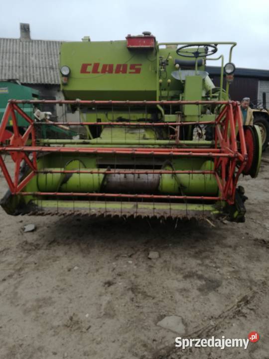 Claas Compact 25 części wielkopolskie Grzegorzew