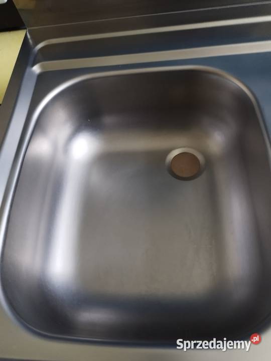 Zlew dwukomorowy metalowy 80 x 60 Warszawa