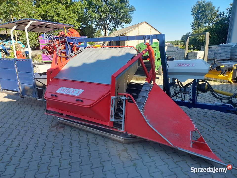 Kombajn JAREK 5 do porzeczek agrestu aronii Ksawerówka